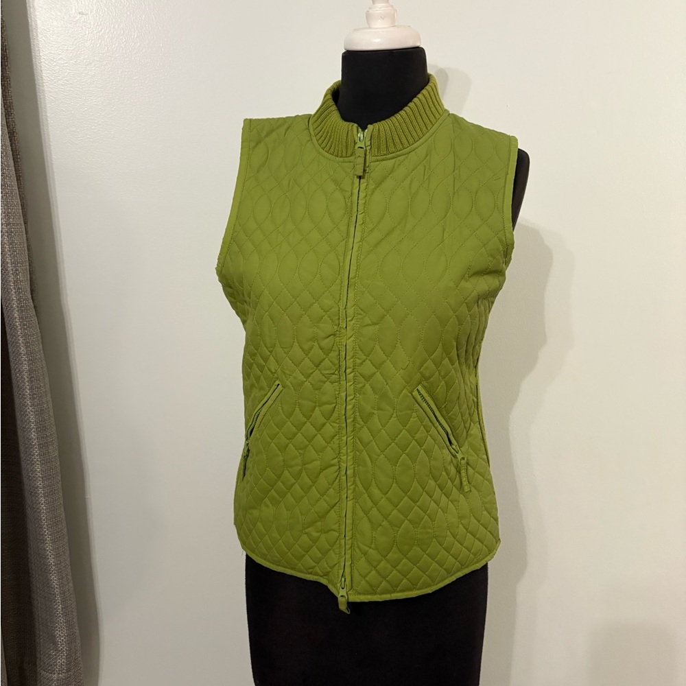 Acorn Olive Quilted Vest